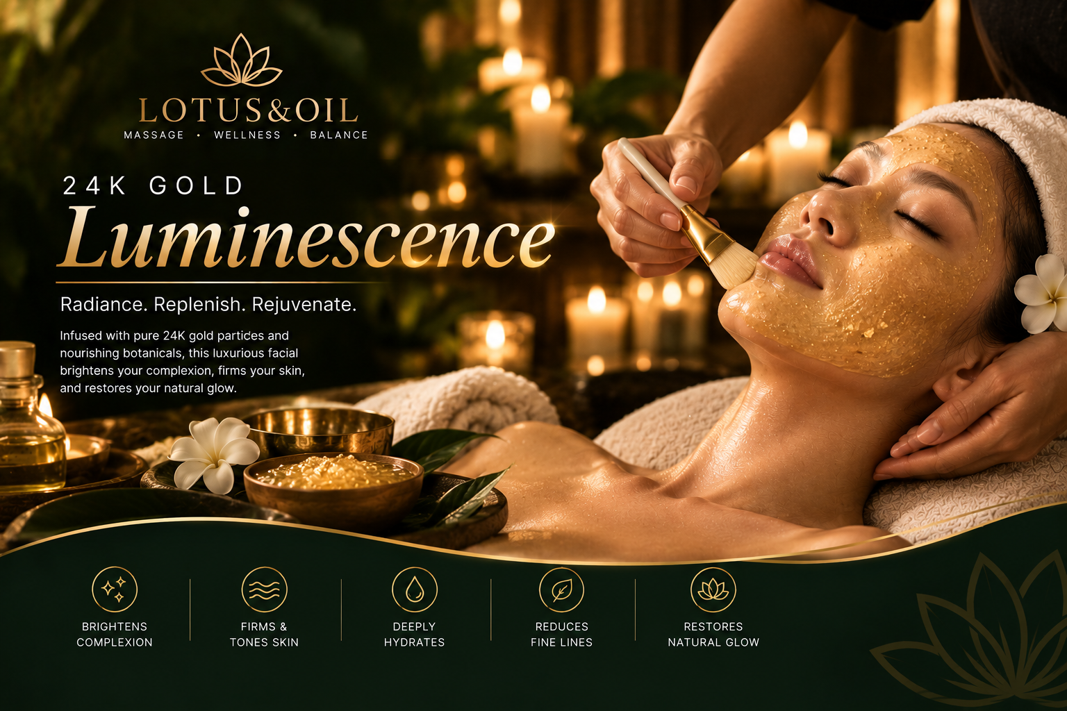 24K Gold Luminescence Facial