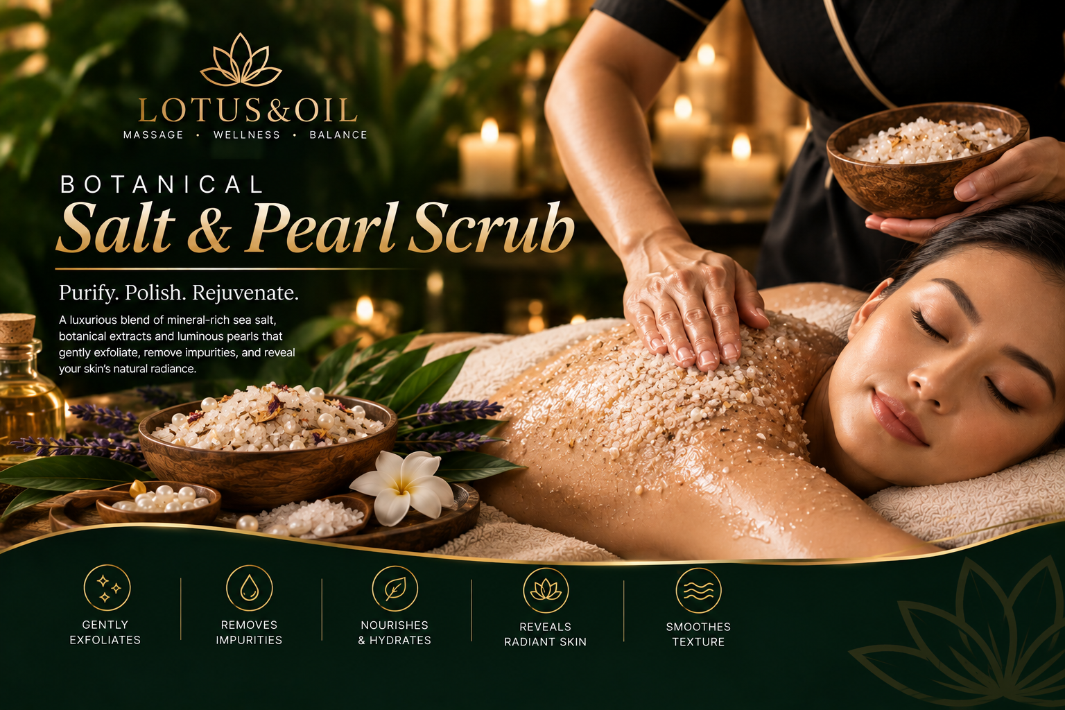 Botanical Salt Exfoliation
